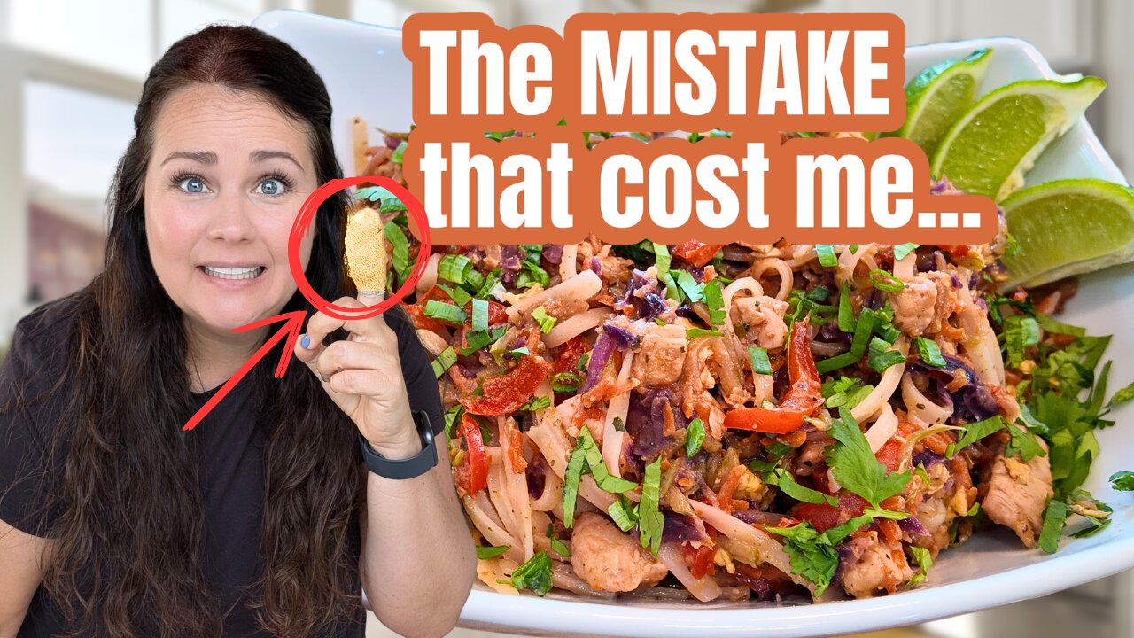 Stop Ordering Takeout! This Pad Thai Recipe Is Faster, Healthier, and SO Good!