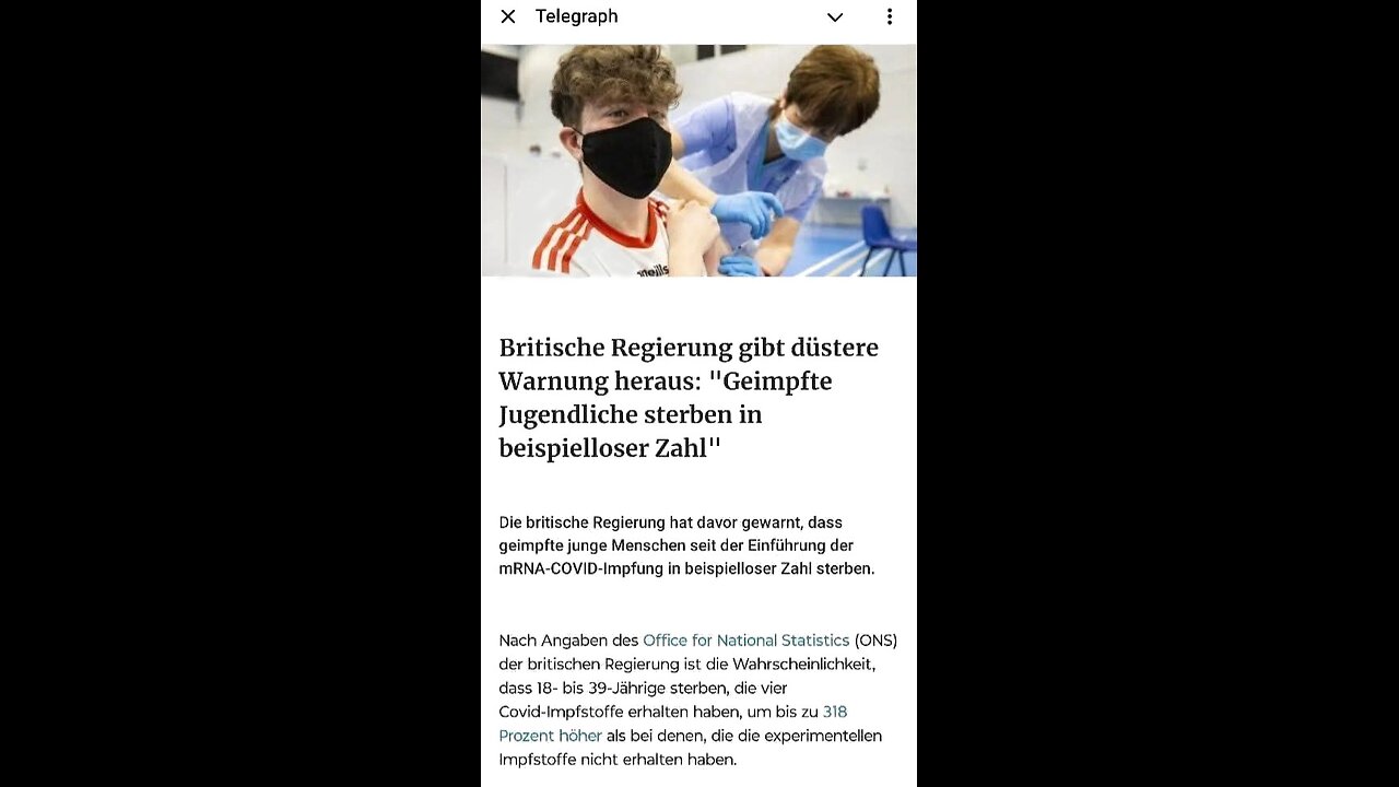 COVID-19-mRNA-Impfungen sind für den menschlichen Gebrauch nicht sicher 🚫