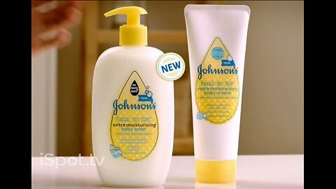Johnson's Head-To-Toe Extra Moisturizing Baby TV Spot, 'Bathing Routine