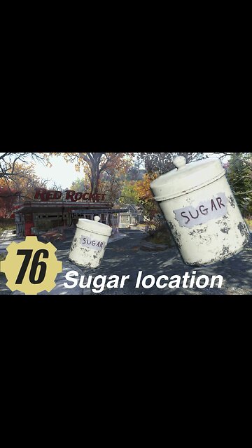 Fallout 76 sugar location, ingredient, lemonade