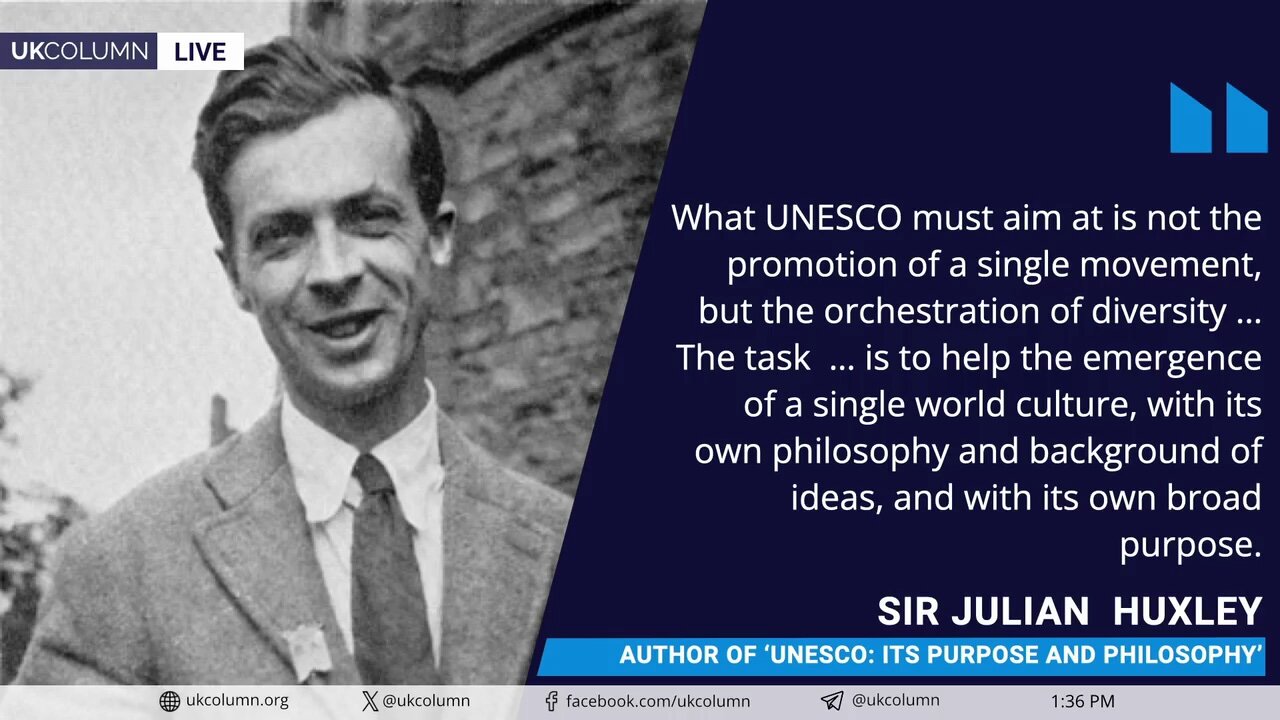 From UNESCO to Your Child’s Classroom: The SDG Agenda - Part 1 | UK Column News