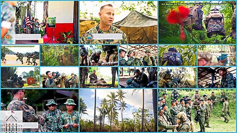 U.S. Marines and Philippine Troops Team Up for Epic Defense Training