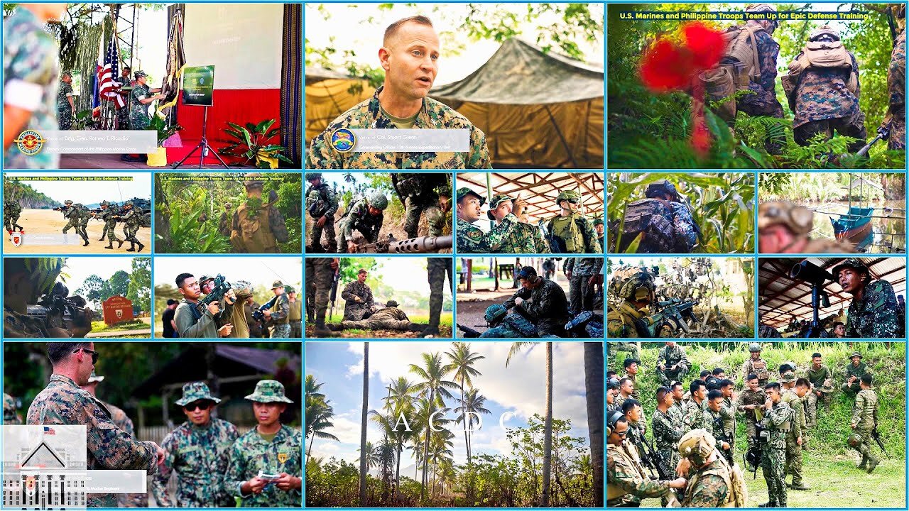 U.S. Marines and Philippine Troops Team Up for Epic Defense Training