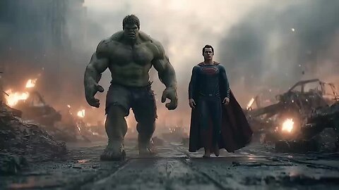 The Hulhk And spiderman Fightin gadzela