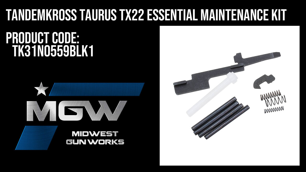 Tandemkross Taurus TX22 Essential Maintenance Kit - TK31N0559BLK1