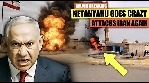 Ceasefire SHATTERED Israel Bombs Iran Again – Explosions Rock Military Base in Tehran!