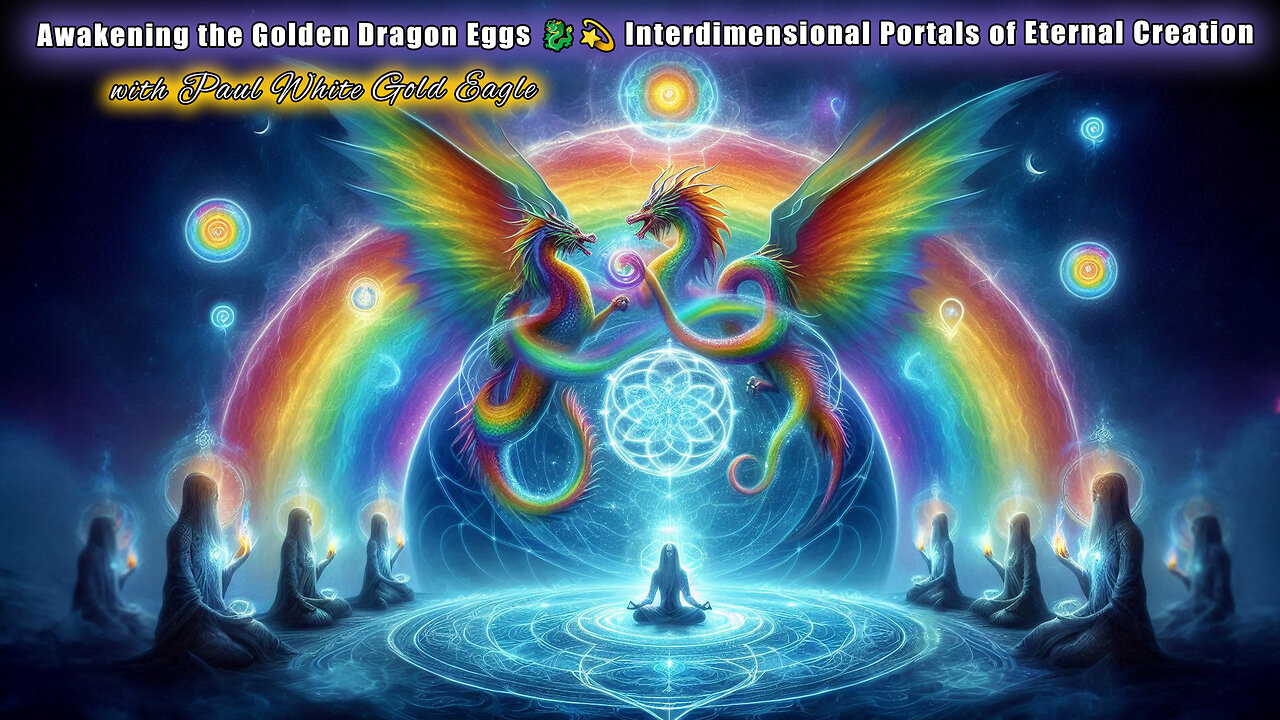 Awakening the Golden Dragon Eggs 🐉💫 Interdimensional Portals of Eternal Creation 🕉 Cosmic Blueprint