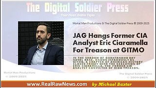 JAG Hangs Former CIA Analyst Eric Ciaramella for Treason at GITMO