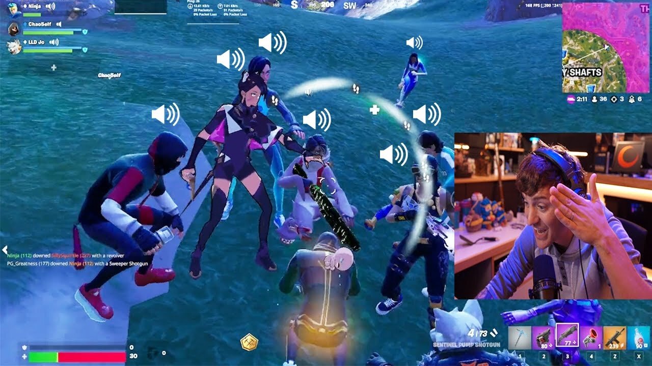 When Ninja Turned On Proximity Chat in Fortnite...