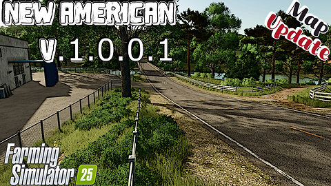 Map Update | New American | V.1.0.0.1 | Farming Simulator 25