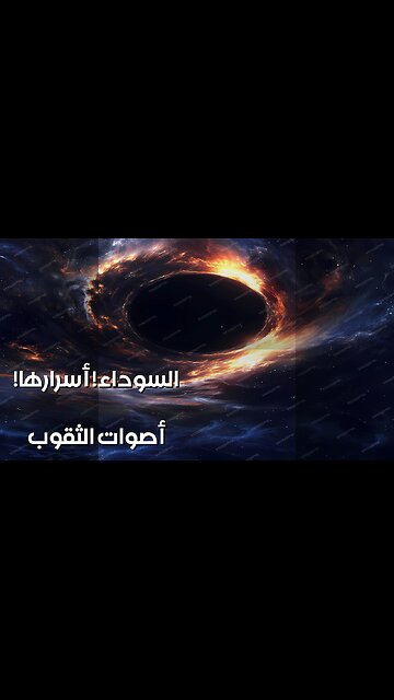 الثقوب السوداء: هل تسمع أصواتها؟ أسرار كونية!