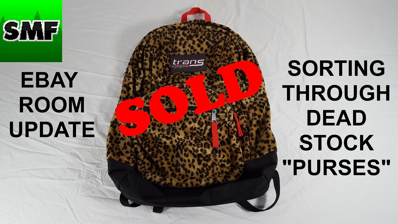Sorting Through Dead Stock "Purses" and Ebay Room Update