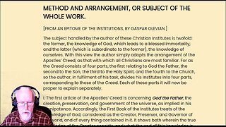 METHOD AND ARRANGEMENT, OR SUBJECT OF THE WHOLE WORK GENERAL INDEX OF CHAPTERS