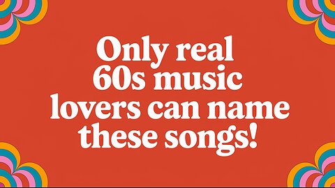Which 60s artists are we looking for?