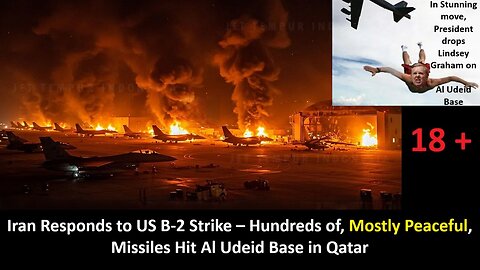 Iran Responds to US B-2 Strike – Hundreds of, Mostly Peaceful, Missiles Hit Al Udeid Base in Qatar
