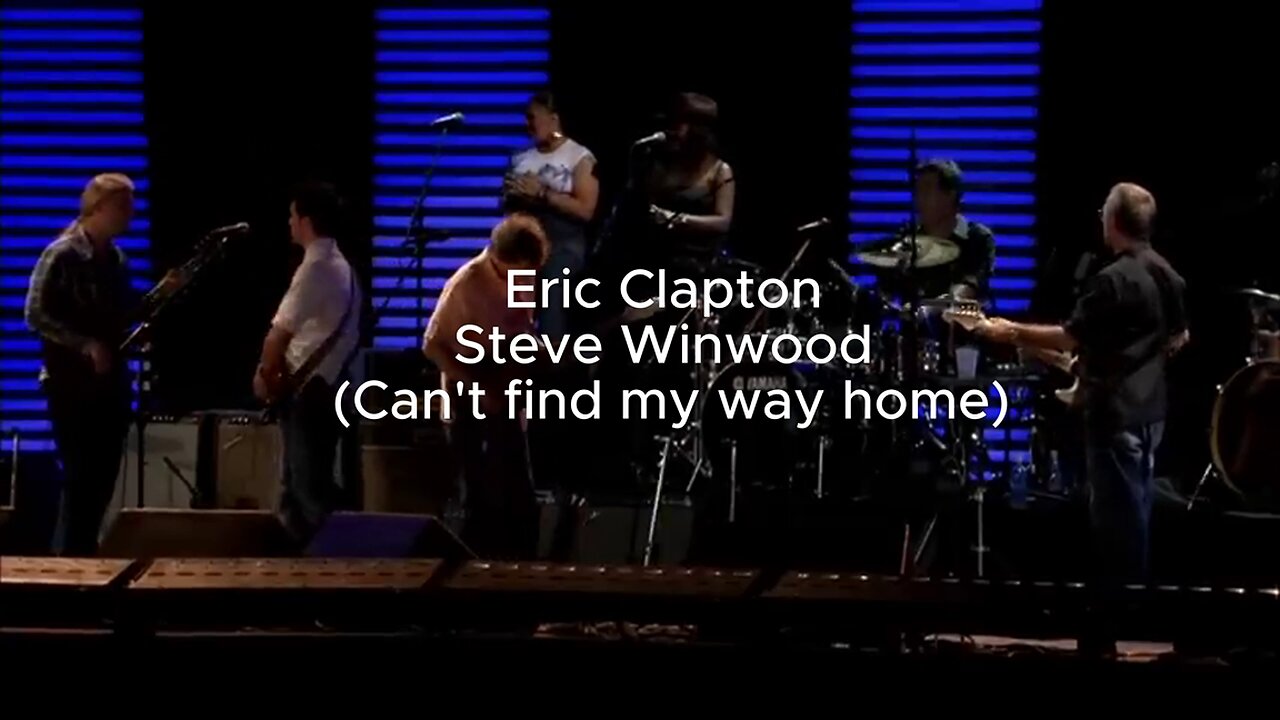Eric Clapton - Steve Winwood (Can't find my way home)
