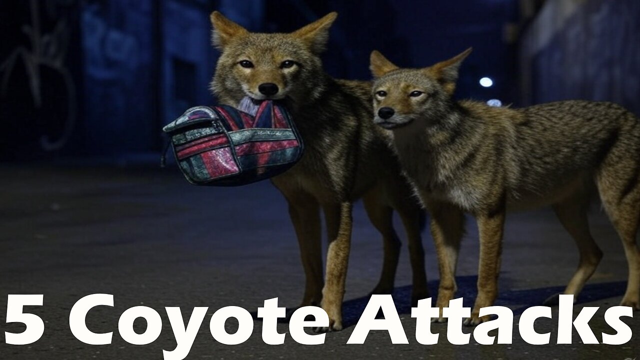 When Coyotes Attack: 2 Coyotes Attack 5 People in 1 Week.