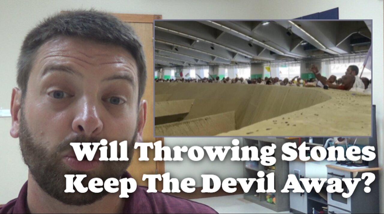 Will Throwing Stones Keep The Devil Away?