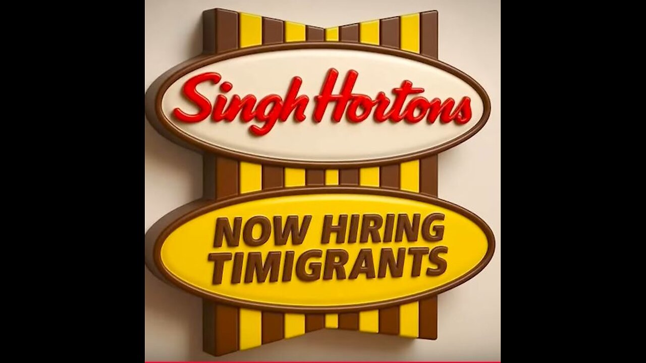 Tim Hortons does not hire Canadians.