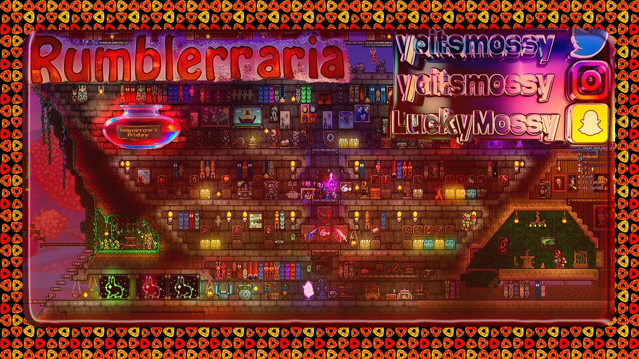 🍃ALMOST GRINDED BACK LFG🍃RUMBLERRARIA🍃SESH🍃TAP IN🍃#RUMBLETAKEOVER🍃