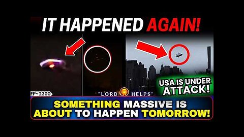 NO ONE IS TALKING ABOUT THIS! (END TIMES SIGN-something big is about to happen
