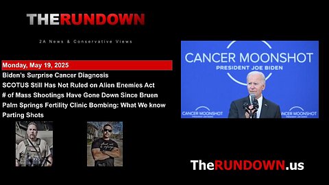 #910 - Biden's Surprise Cancer Revelation Raises Even More Questions About WH Coverup
