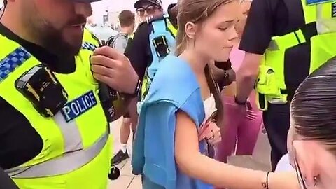 11-year-old was allegedly targeted by UK police while wearing an English flag