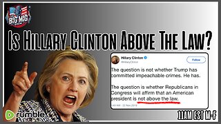 The Swamp Runs Real DEEP in DC, Hillary Clinton Above the Law