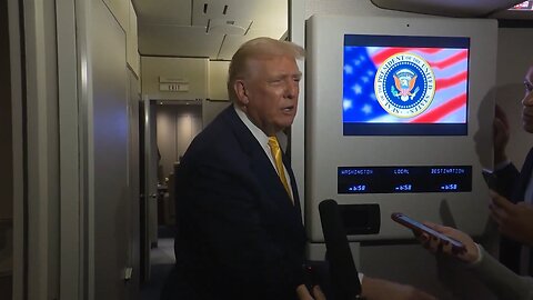 Trump Shuts Down Reporter Who Won't Stop Asking About Epstein