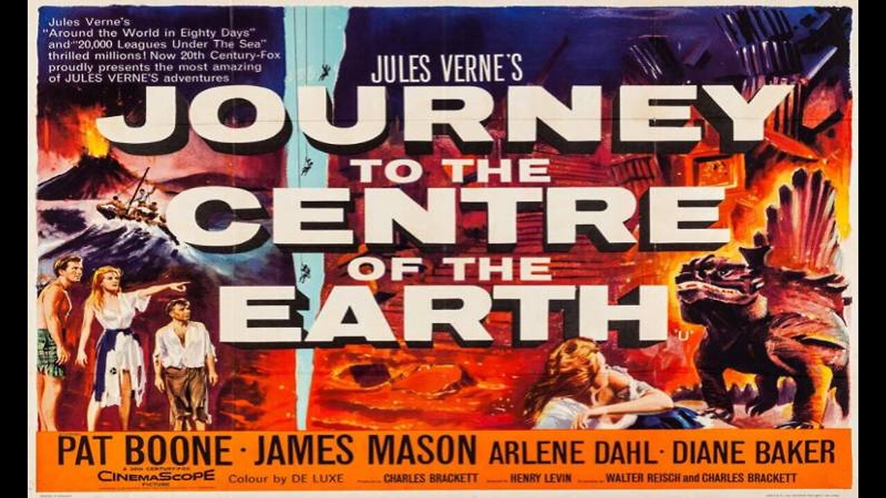 Journey To The Center Of The Earth (Movie Trailer) 1959
