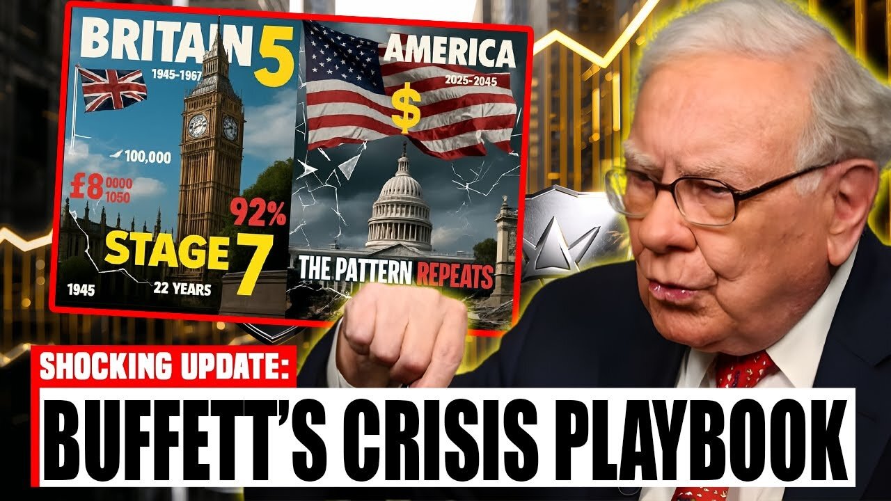 Warren Buffett: The Wealth Playbook Strategy That Turned Crashes Into Cash