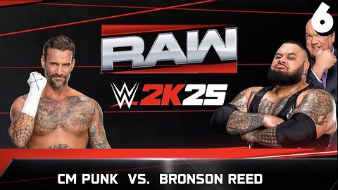 WWE 2K25 Raw September 8th 2025 - Match 6: GTS!