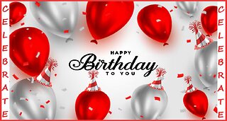 Happy Birthday 3D - Happy Birthday - Happy Birthday To You - Happy Birthday Song Video Card