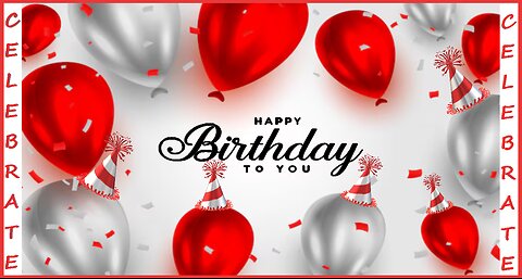 Happy Birthday 3D - Happy Birthday - Happy Birthday To You - Happy Birthday Song Video Card