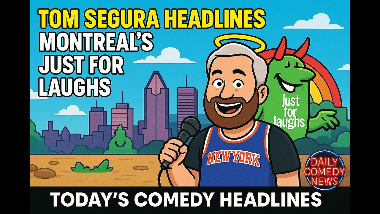 Tom Segura Headlines Montreal's Just for Laughs Comedy Festival
