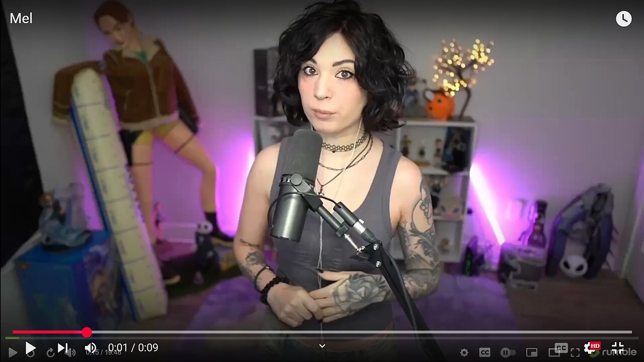 Melanie Mac doesn't want guys ''gooning'' over Lara Croft