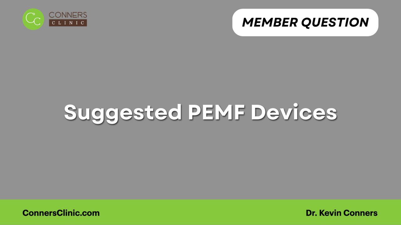 Suggested PEMF Devices