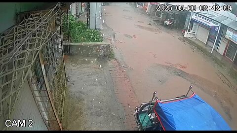 raining