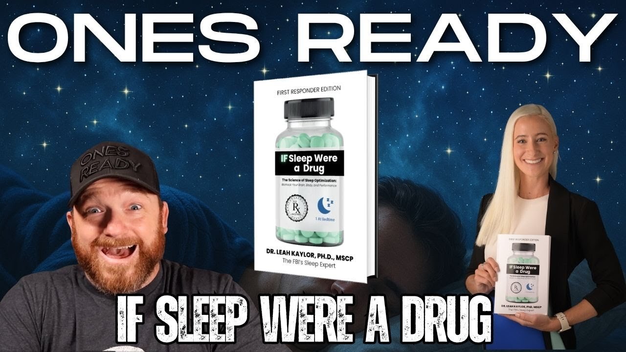 Ep 521: Sleep Like a Sniper: FBI Dr. Leah Kaylor Wrecks Your Melatonin & Booze Habits