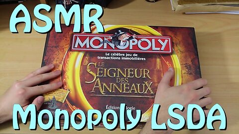 Découverte du jeu de société Monopoly edition Seigneur des anneaux [ ASMR ]
