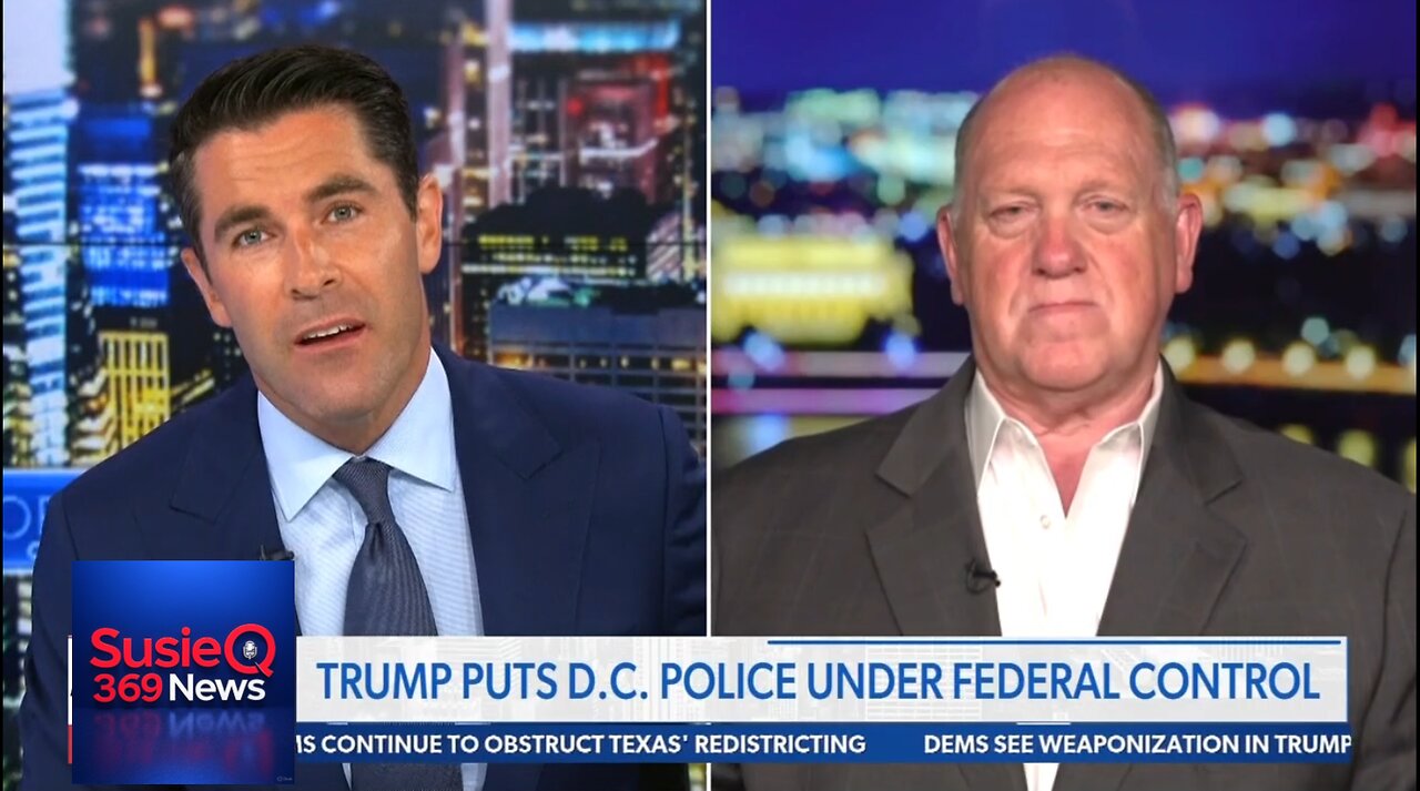 TOM HOMAN: DC POLICE UNDER FEDERAL CONTROL
