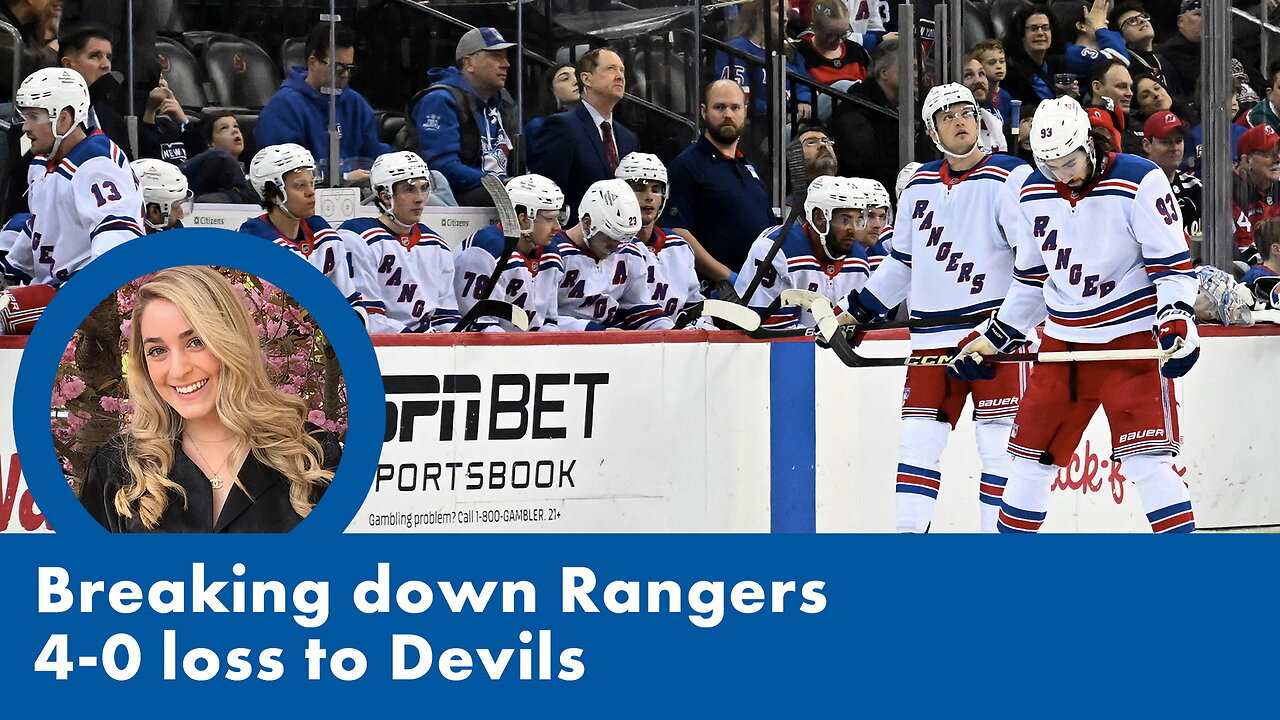 Rangers' special teams struggle in 4-0 loss to Devils