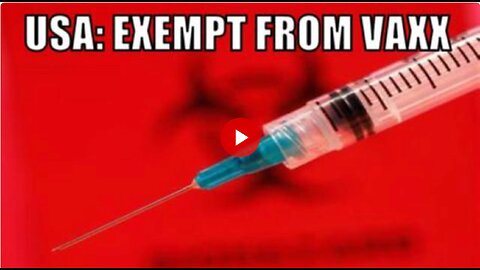 The groups that have been exempted from getting the vaccine: THIS WILL ASTOUND YOU