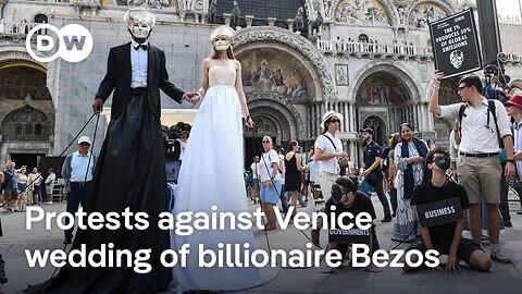 How are Jeff Bezos and his bride dealing with the criticism? | DW News