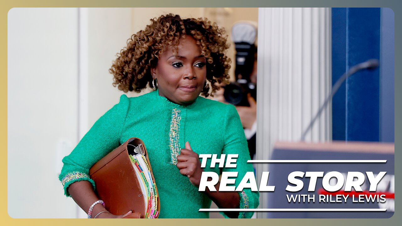 Karine Jean-Pierre Ditches the Democrats | TODAY on THE REAL STORY 🇺🇸
