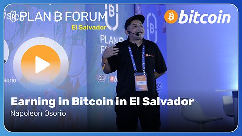Earning in Bitcoin in El Salvador - Plan ₿ Forum El Salvador 2025