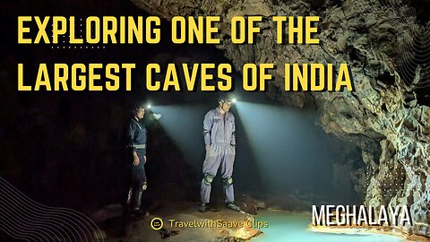 The Mawmluh Caves in Meghalaya | Ft. Kaustubh Kokane | TravelwithSaave Clips