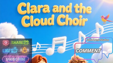 Clara and the Cloud Choir ☁️🎶 | Christian Story for Kids | Little Lamb Studios