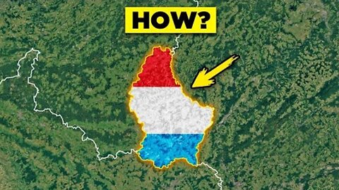 How Luxembourg Survives Between France, Belgium & Germany