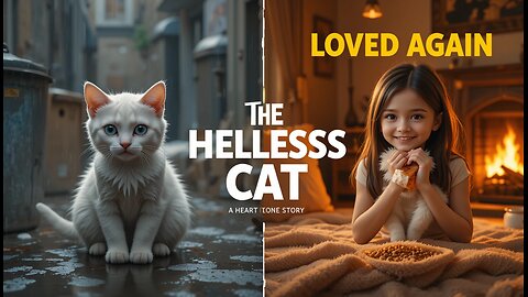 "THE HELPLESS CAT"